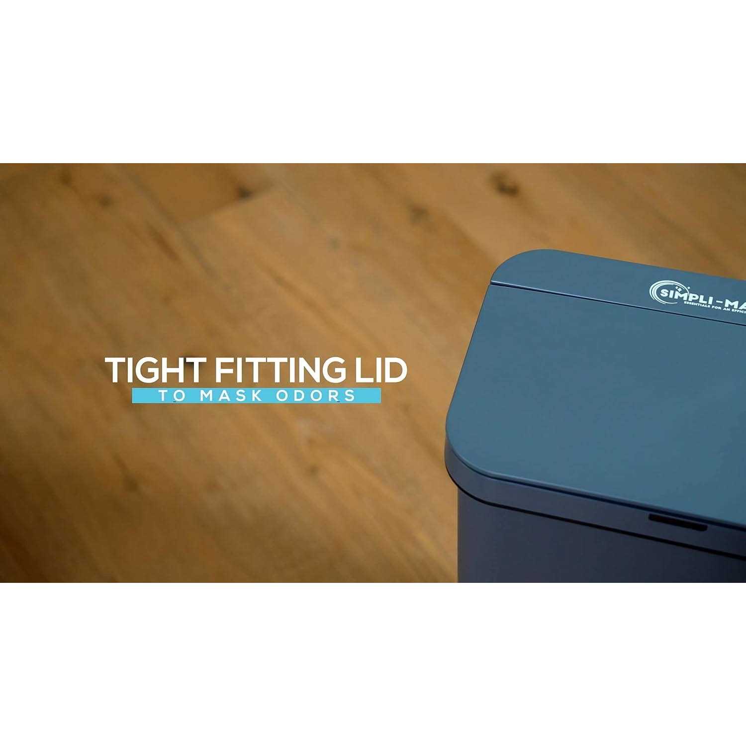 Simpli-magic 79503 13 Gallon Touchless Sensor Trash Can - Image 4