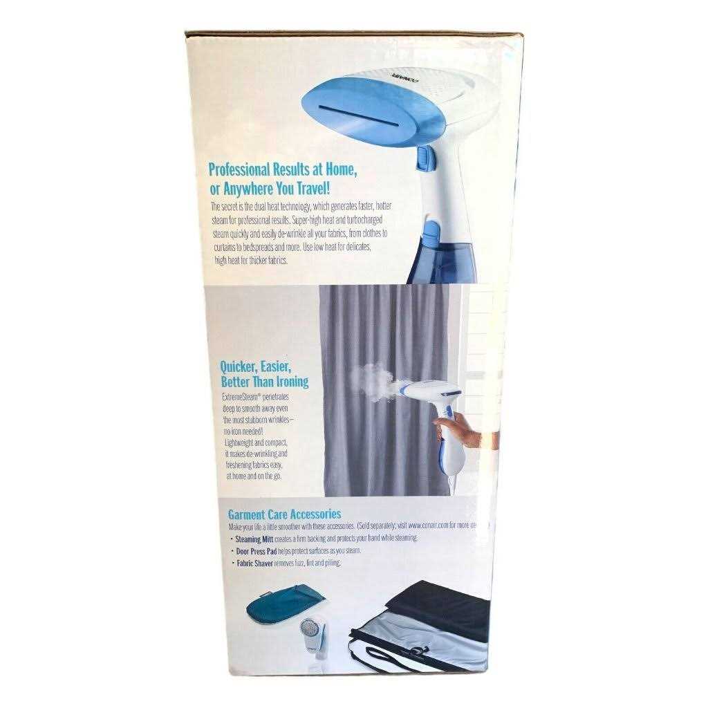 Conair Handheld Garment Steamer for Clothes ExtremeSteam 1200w Portable Handheld Design - Image 4
