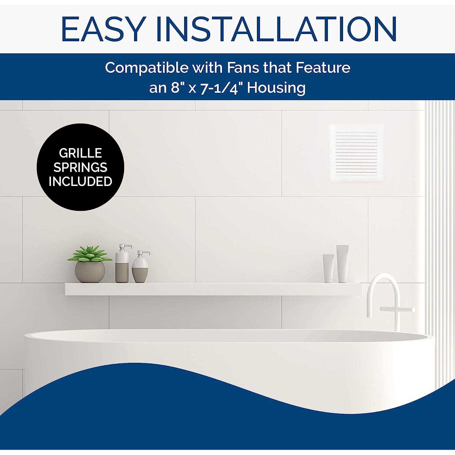 Broan C350GN Grille For Nutone 695 and 696N Ventilation Fan - Image 5