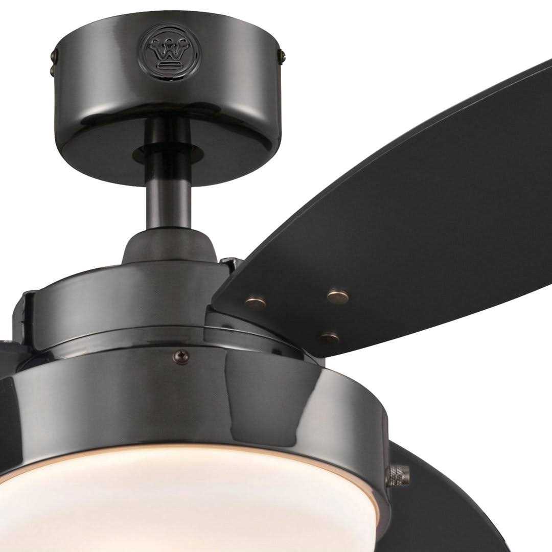 42 Careem 3 Blade Standard Ceiling Fan with Pull Chain and Light Kit Included Winston Porter Finish - Image 3