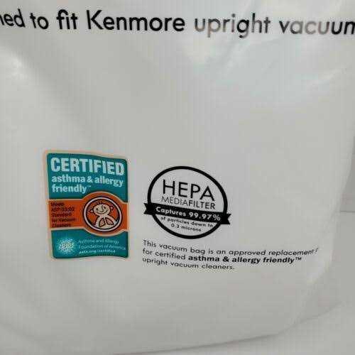 Kenmore 53294 O HEPA Vacuum Bags for Upright - Image 3