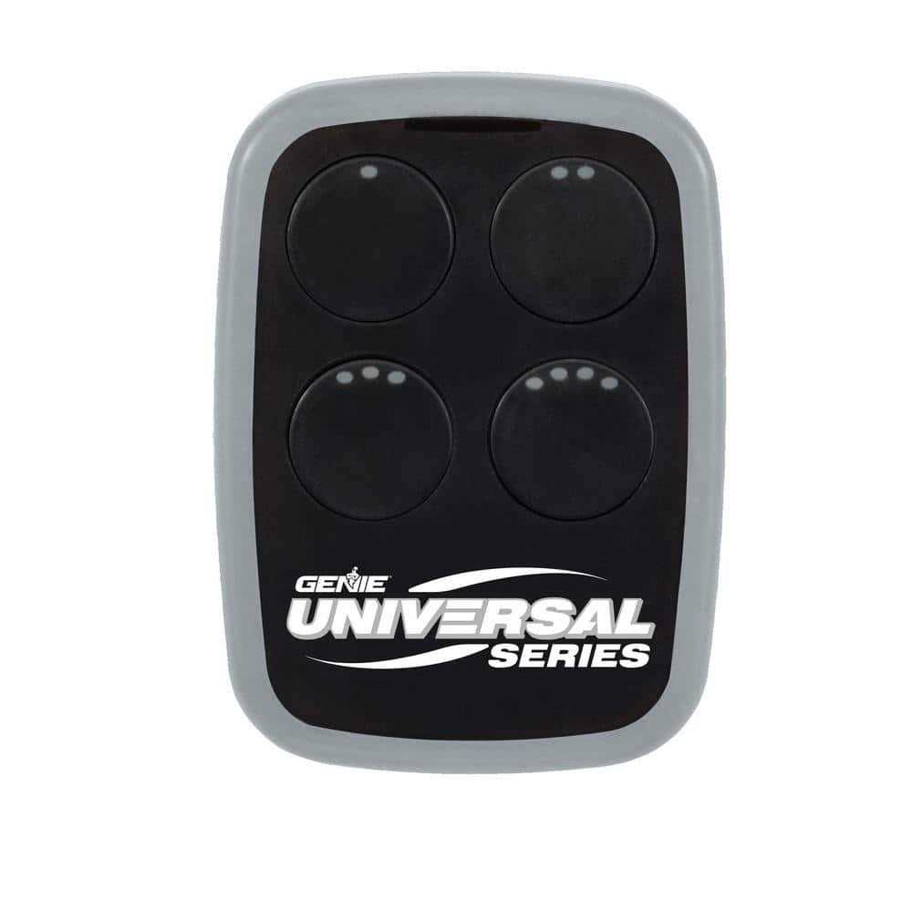 Genie Universal 4-Button Garage Door Opener Remote with Universal Replacement for Nearly All Garage Door Opener Remotes