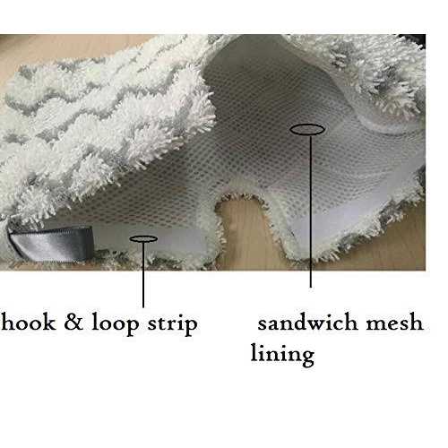 Flammi Steam Scrub Mop Pad Heavy Duty Fit Shark Steam Pocket Mop S3501 S3601 S29 - Image 5