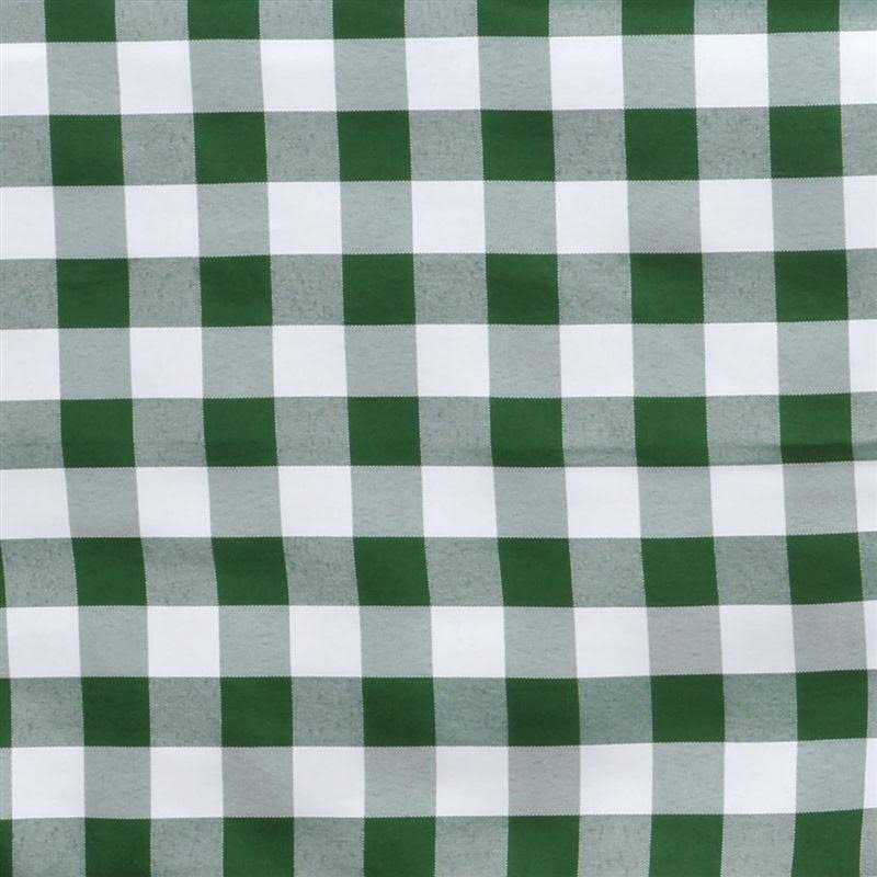 Checkered Gingham Polyester Tablecloth - Image 4