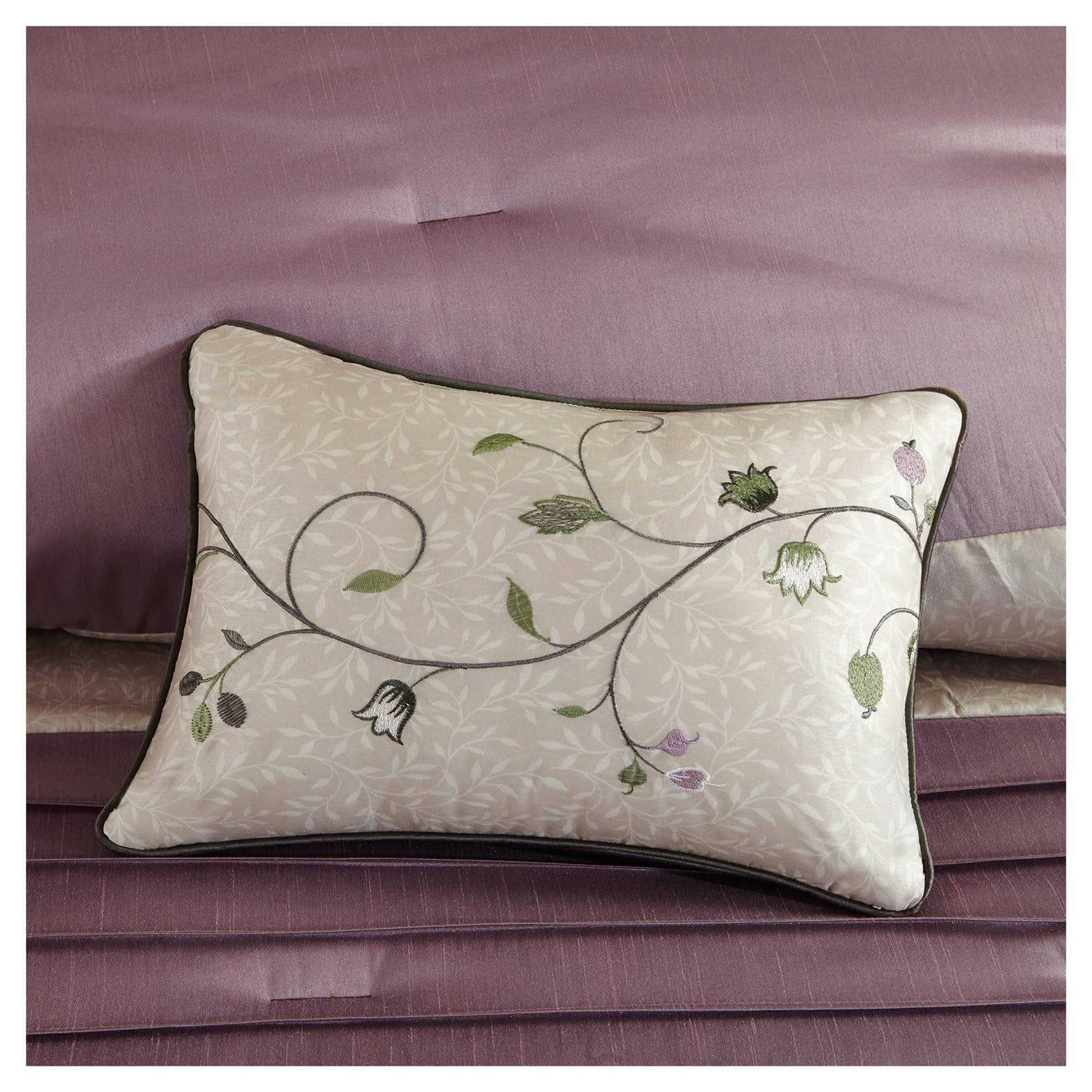 Madison Park Serene Embroidered 7 Piece Comforter Set - Image 2