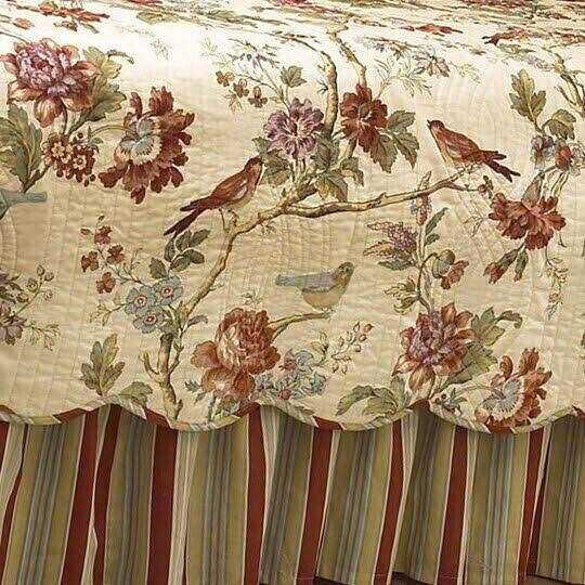 Charleston Chirp Reversible Quilt Set Waverly - Image 3