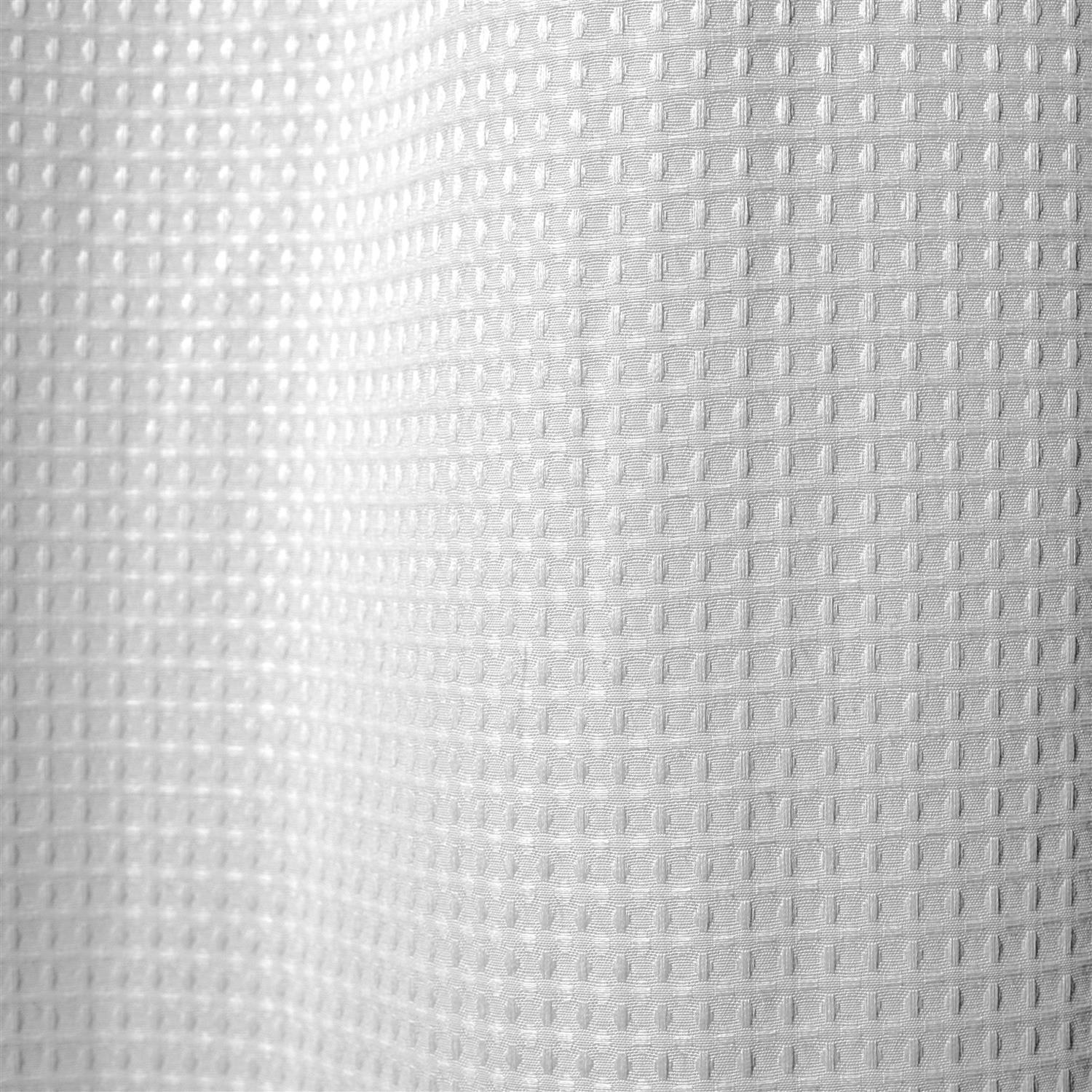 Hookless Waffle Fabric Shower Curtain - Image 3