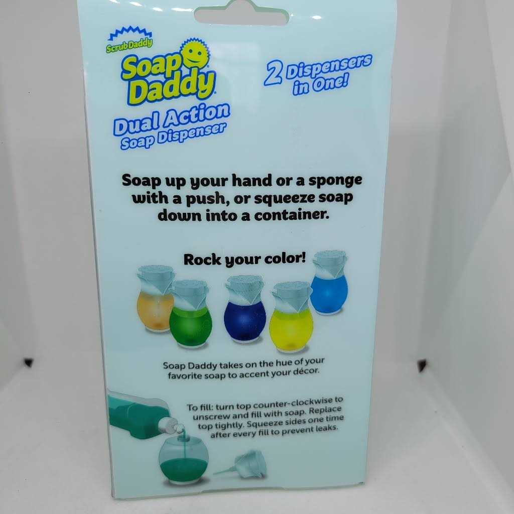 Scrub Daddy Soap Daddy Dual-Action Soap Dispenser - Image 3