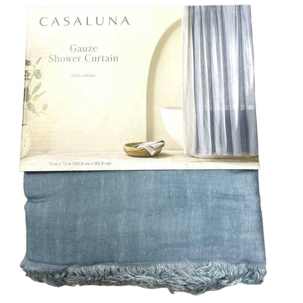 Casaluna Chambray Shower Curtain - Image 5