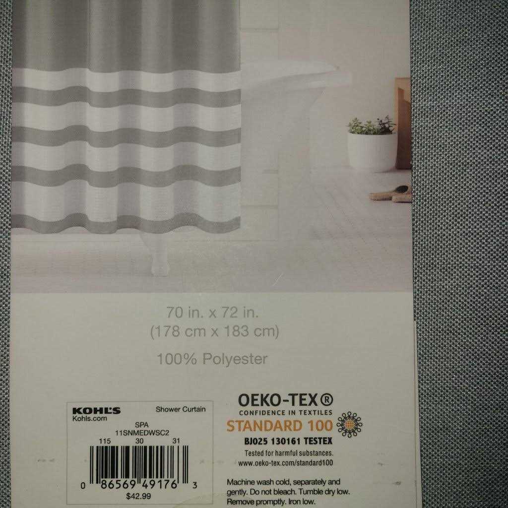 Sonoma Goods For Life Spa Shower Curtain - Image 3