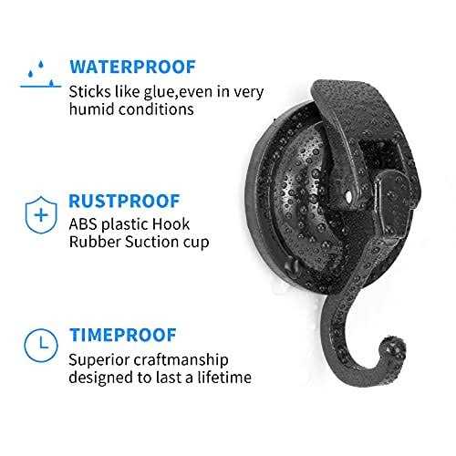 Khdrvok Wreath Cup Hook Plated Plished Super Suction Hanger - Image 5