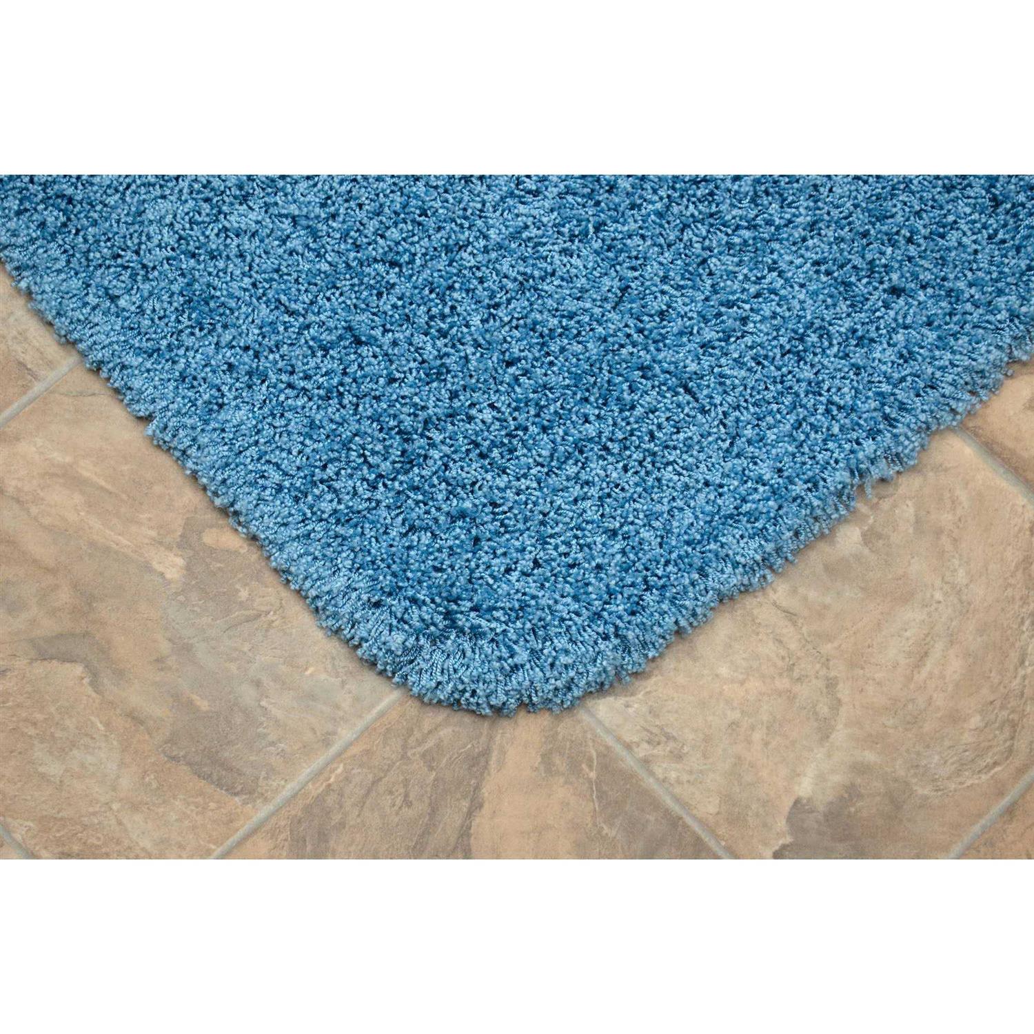 Garland Rug Jazz Shaggy Nylon Washable Bathroom Rug Set - Image 3