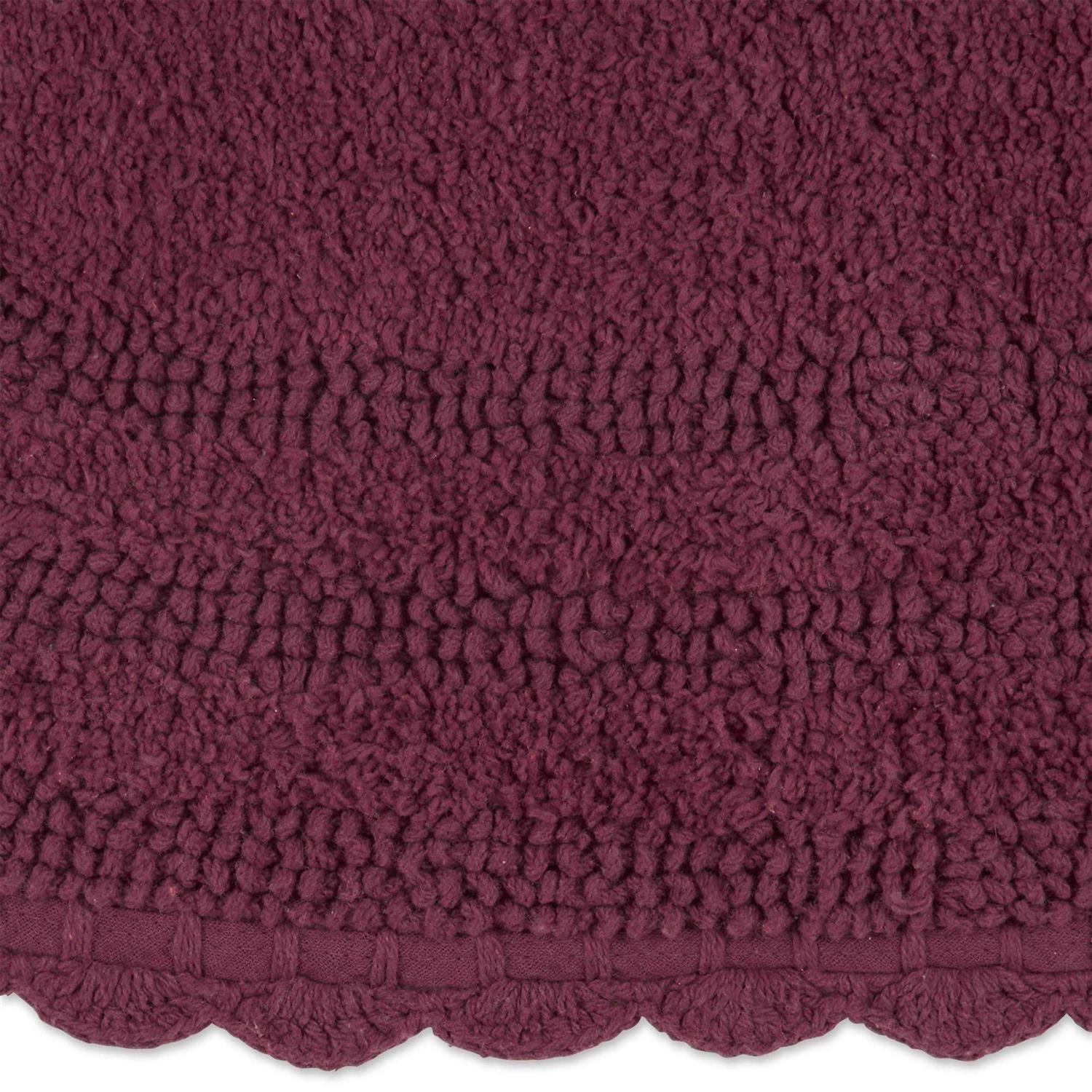 DII Round Crochet Bath Mat - Image 3