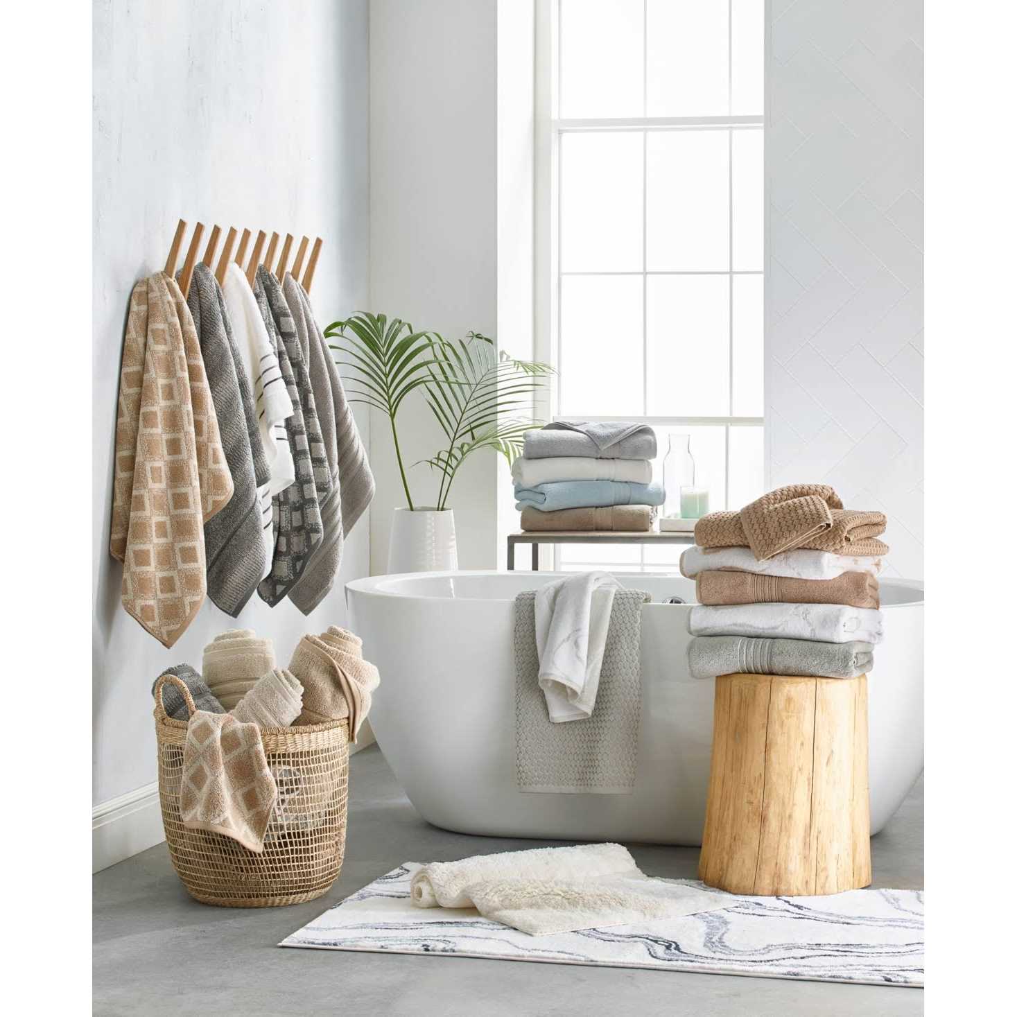 Hotel Collection Ultimate MicroCotton 26x22 x 34x22 Tub Mat - Image 3