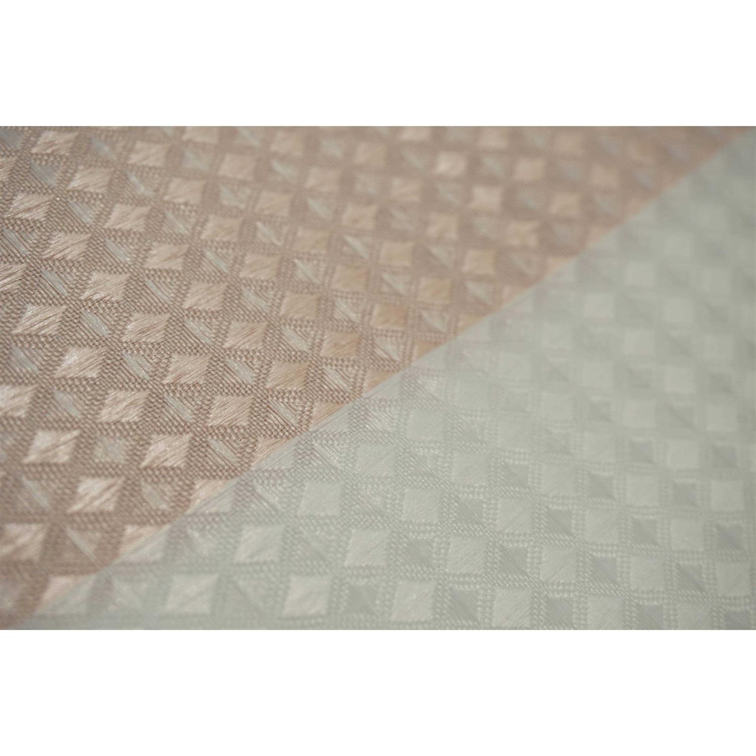 Dainty Home Ombre Waffle Weave Fabric Shower Curtain - Image 3