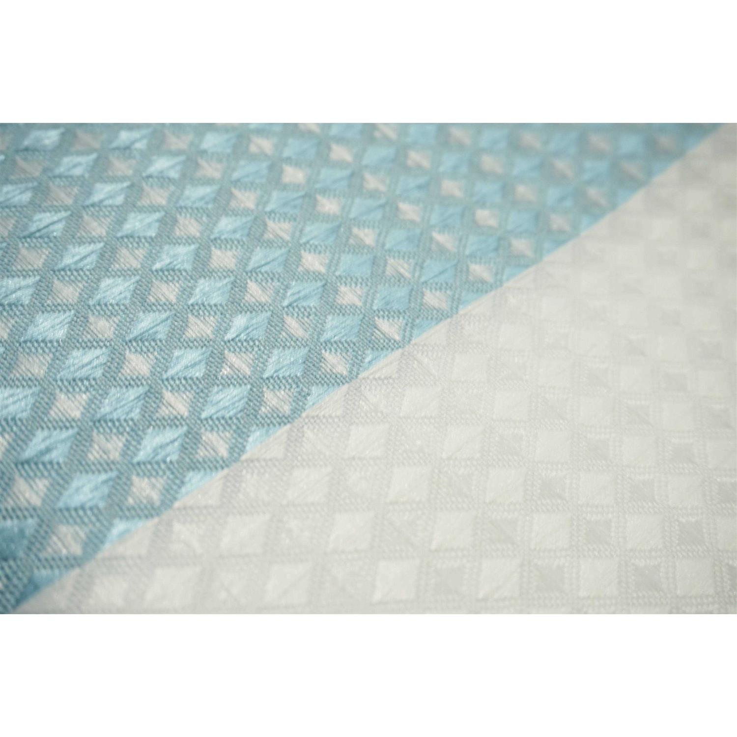 Dainty Home Ombre Waffle Weave Fabric Shower Curtain - Image 4