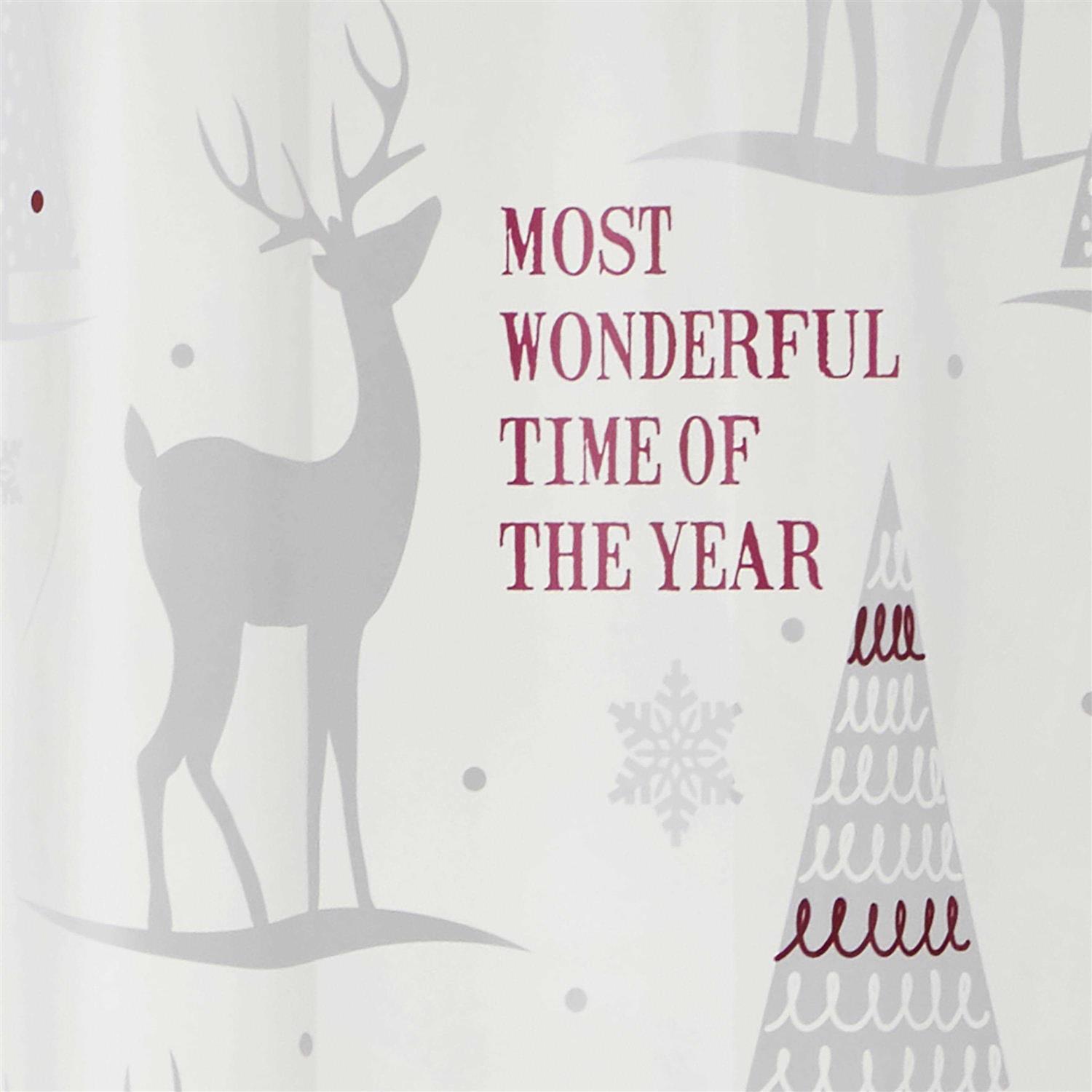 SKL Home Reindeer Woods PEVA Shower Curtain - Image 5