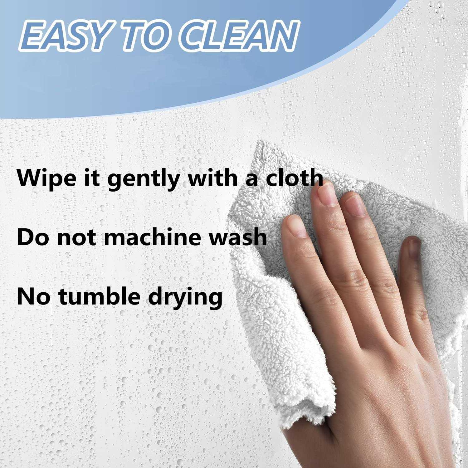 D&m Clawfoot Tub Shower Curtain Floral Damask Liner All Around Extra Wide 180x70 - Image 4