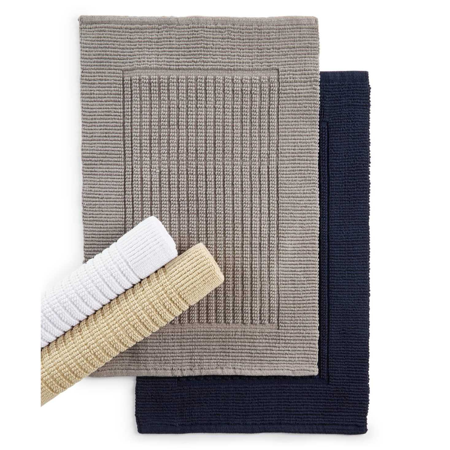 Hotel Collection Striped Woven Bath Rug - Image 3