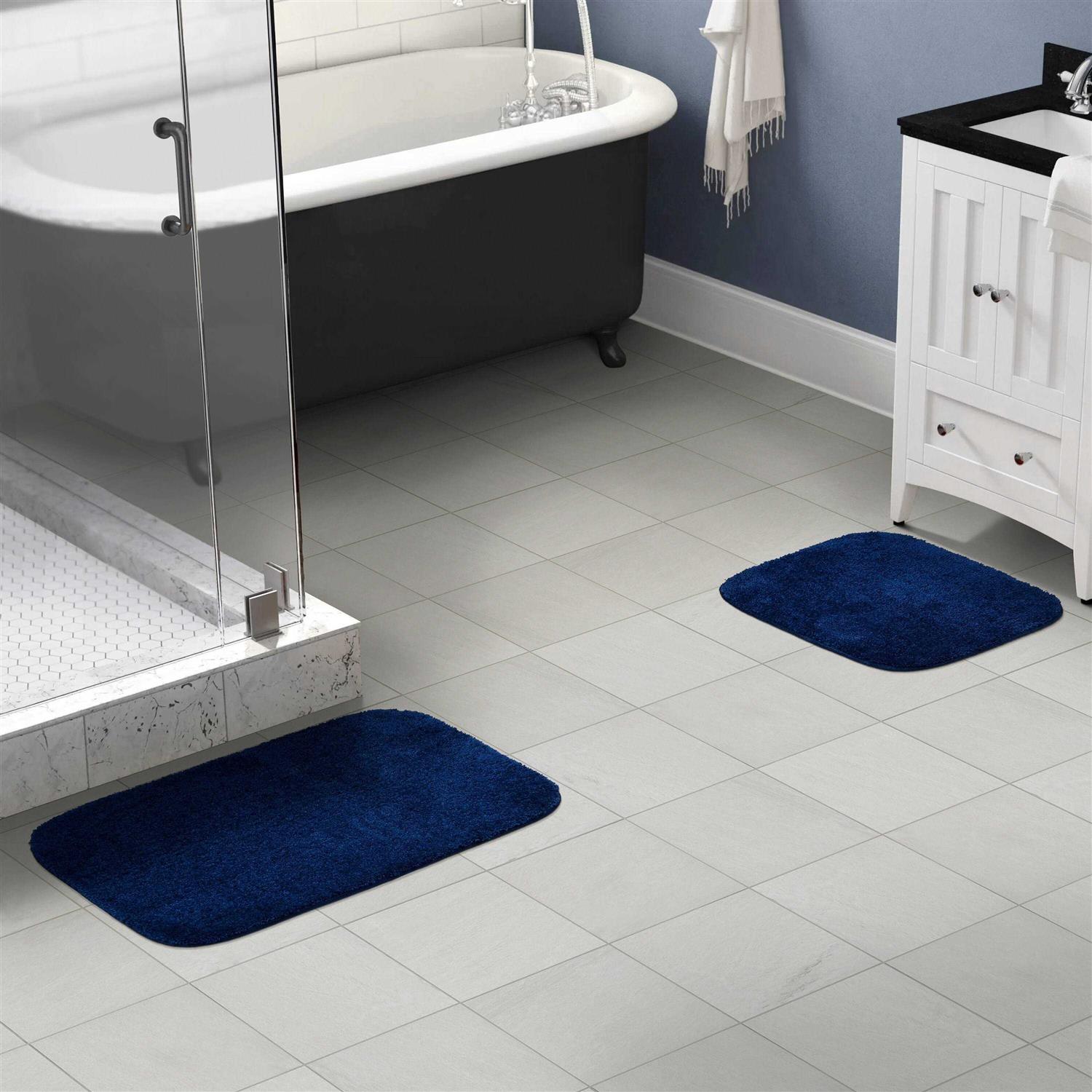 Garland Rug Traditional 3 Piece Nylon Washable Bathroom Rug Set - Image 5