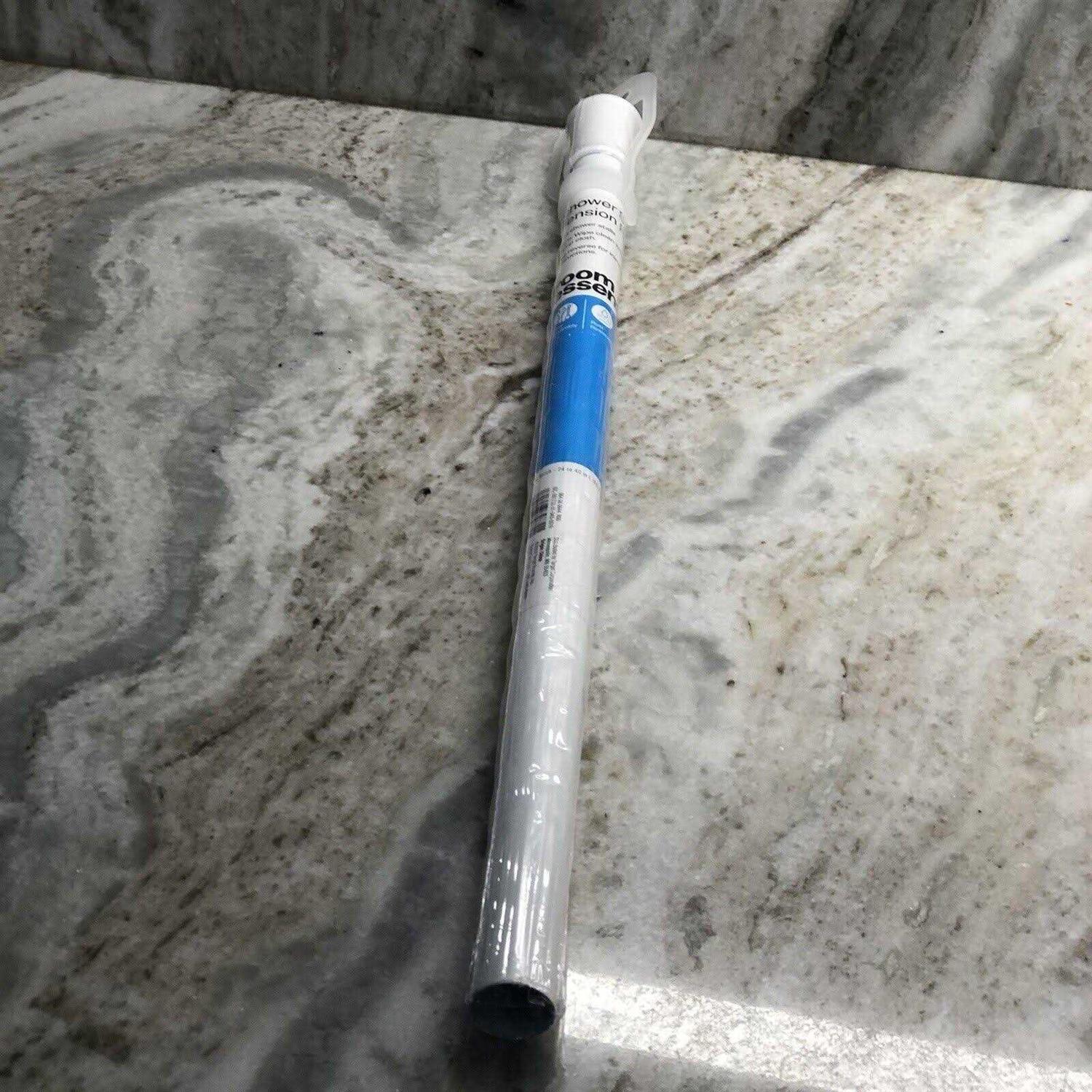 Room Essentials Tension Rod Stall White - Image 3