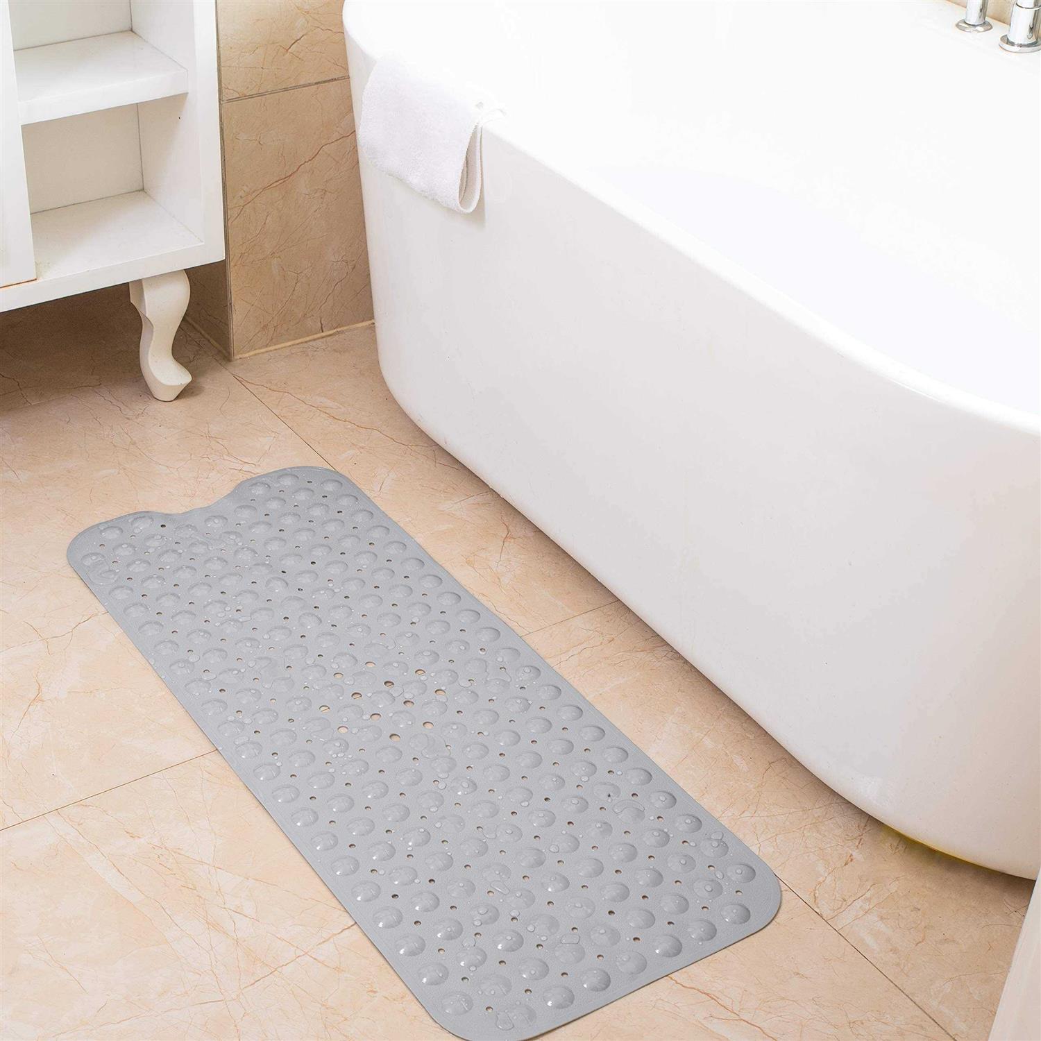 Linoows Bathtub and Shower Mats Extra Long Non-Slip Bath Mat 39 x 16 Inch - Image 4