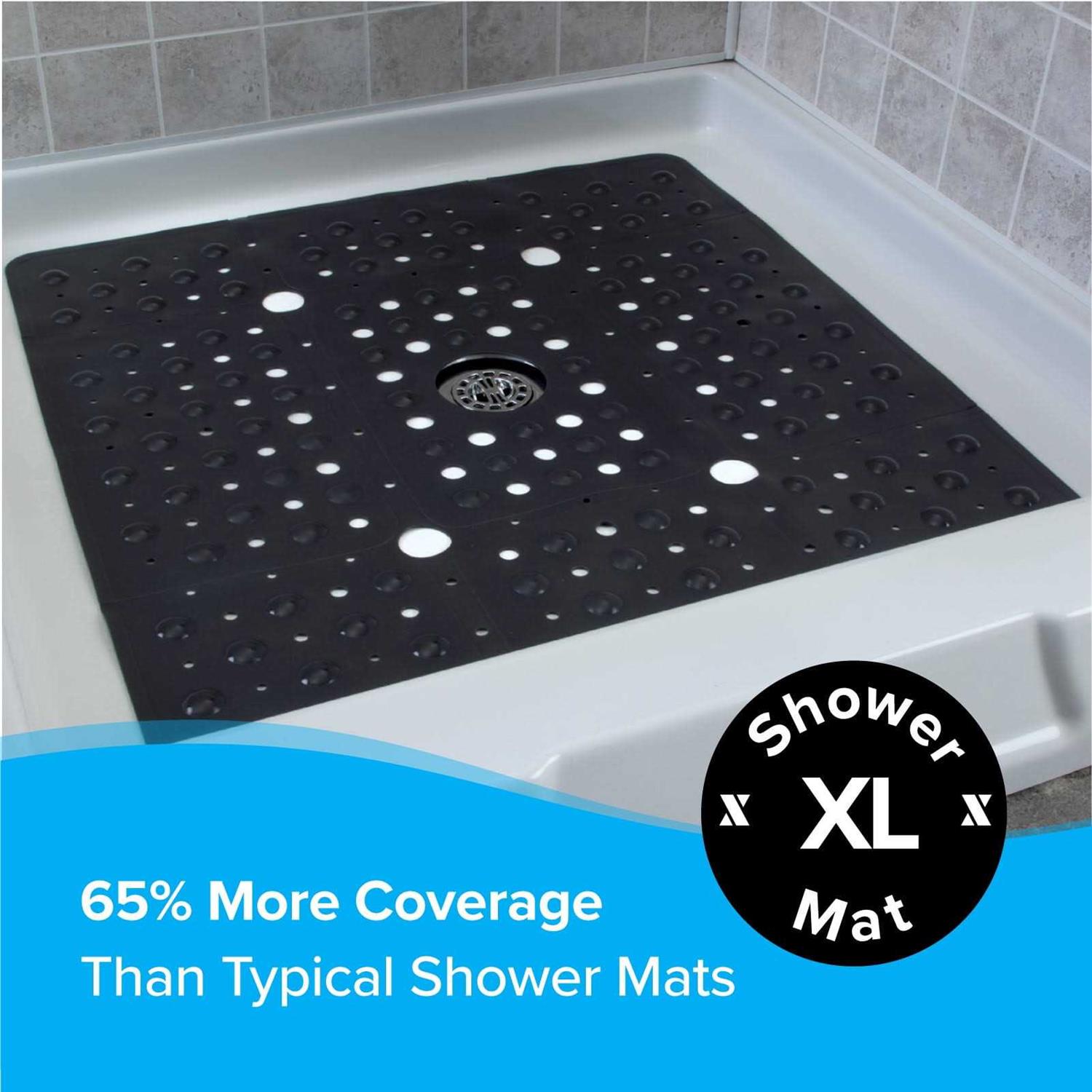 Slipx Solutions 27 x 27 Extra Large Square Shower Mat - Image 3