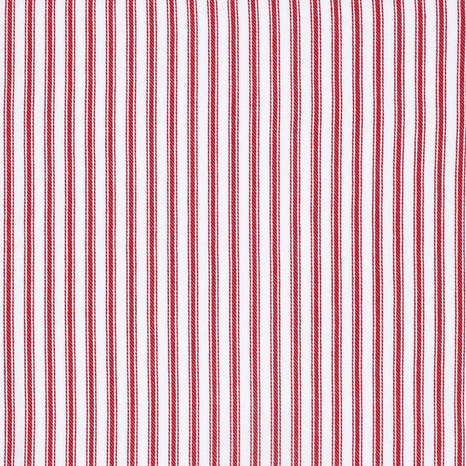 Cackleberry Home and White Ticking Stripe Shower Curtain Woven Cotton 72 Inches W x - Image 5