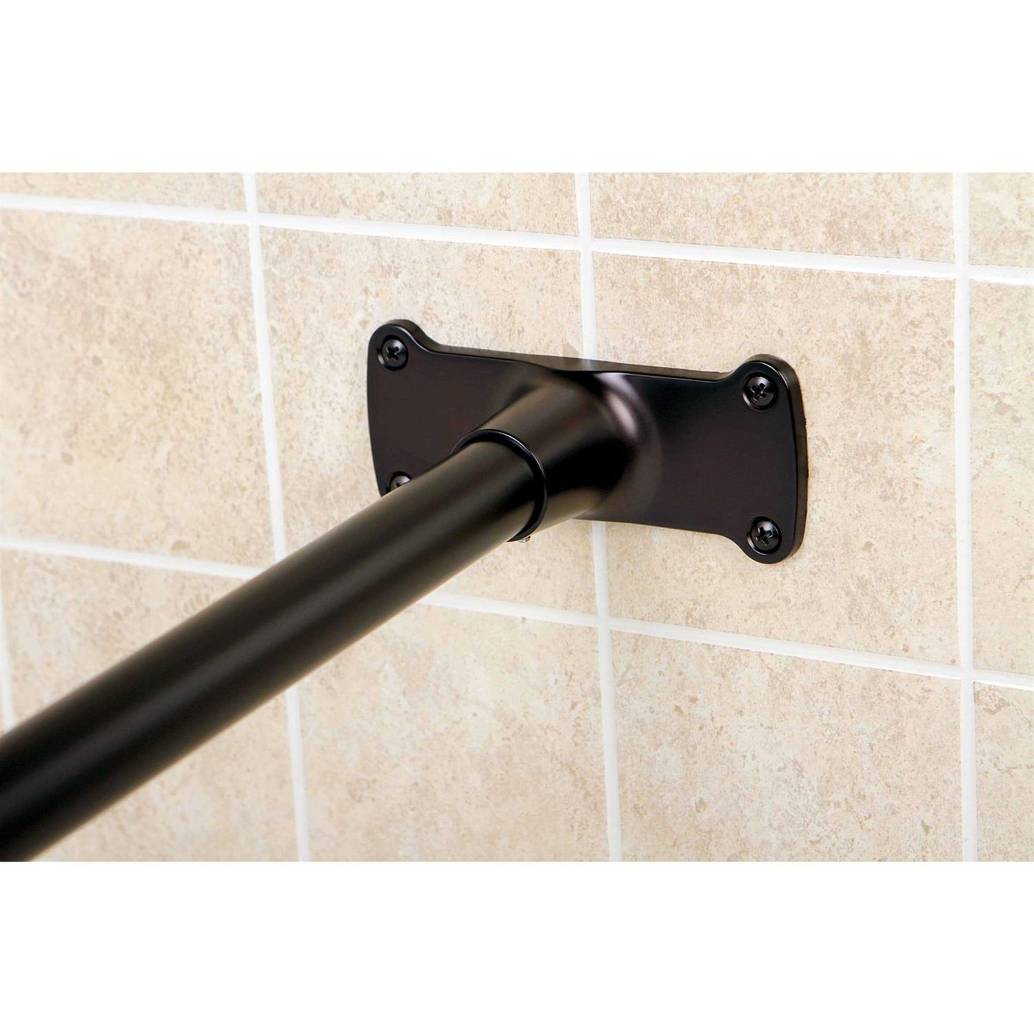 Kingston Brass Corner Shower Rod - Image 3