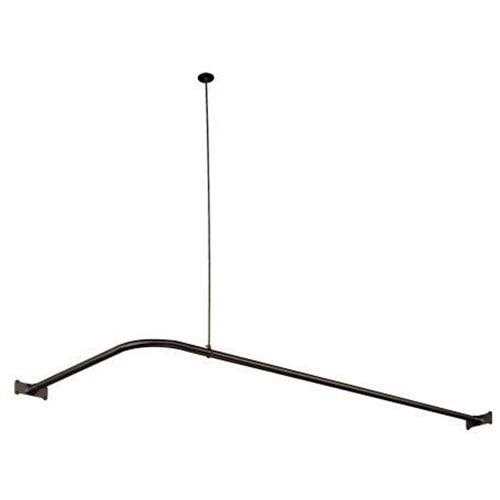 Kingston Brass Corner Shower Rod - Image 4