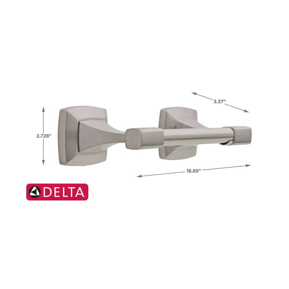 Delta Pwd64-bn Portwood 4 Piece Bath Accessory Set Satin Nickel Finish - Image 5
