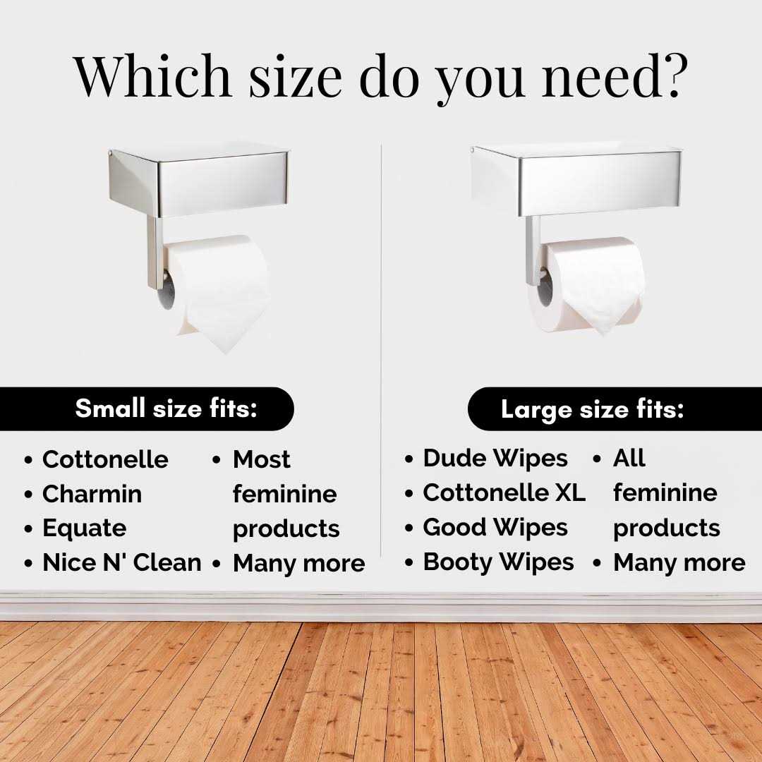 Day Moon Designs Toilet Paper Holder with Shelf Flushable Wipes Dispenser & Storage fits any Bathroom - Image 5