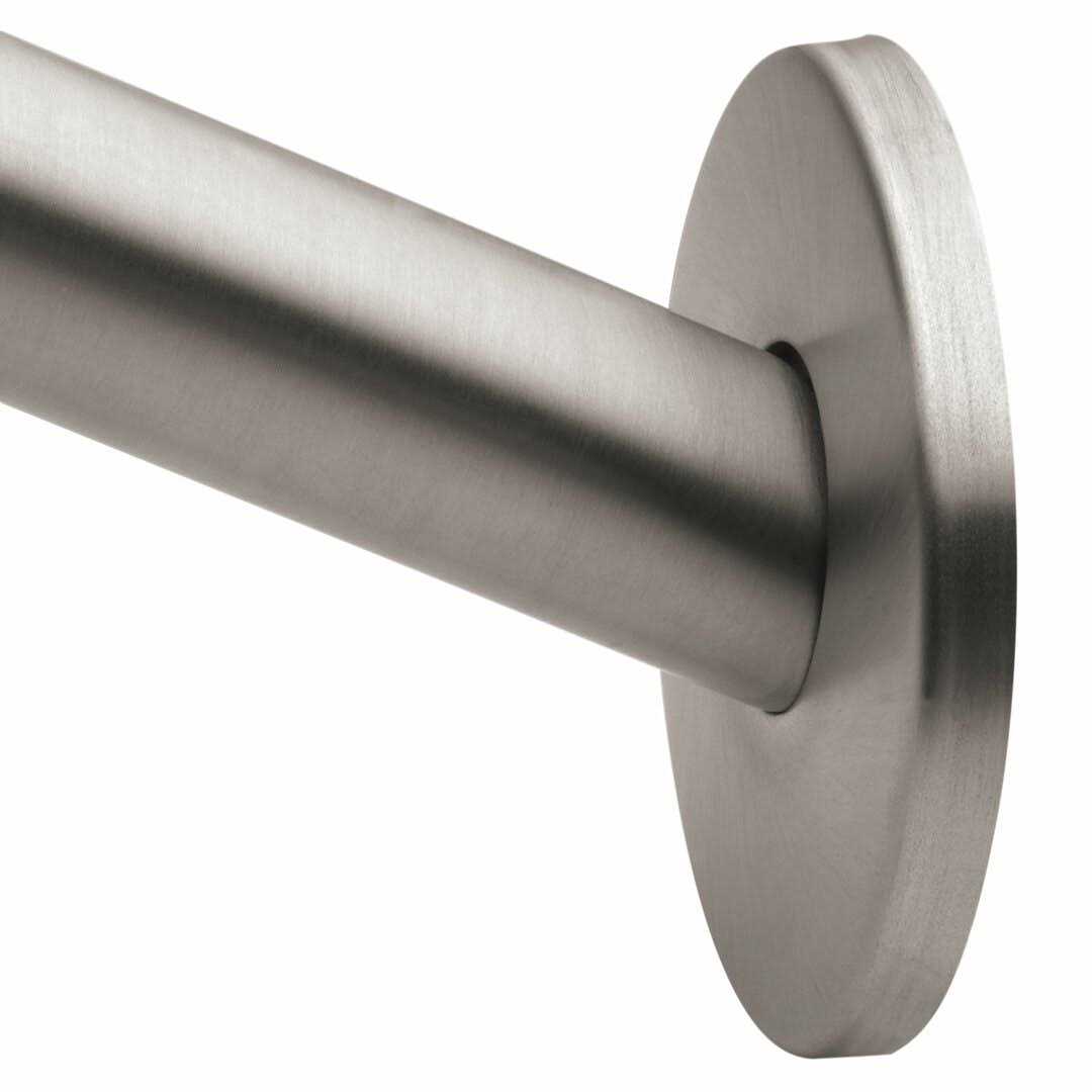 Moen Brushed Nickel 5' Curved Shower Rod CSR2145BN - Image 3