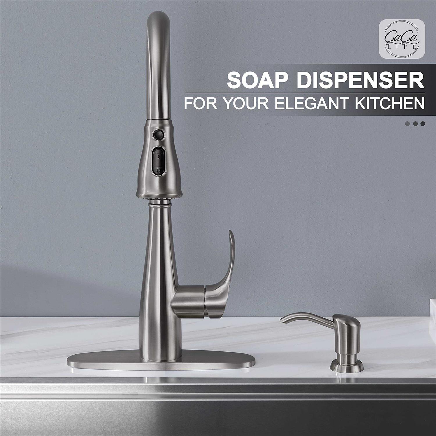 Gagalife Built in Sink Soap Dispenser or Lotion Dispenser for Kitchen Sink - Image 4