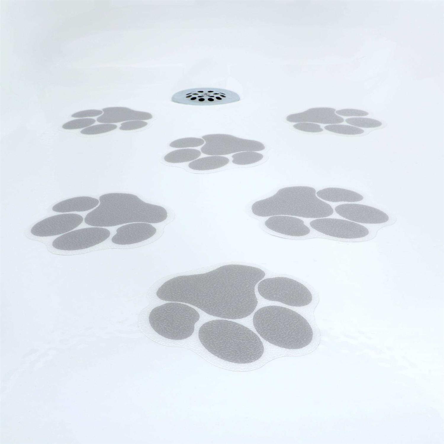 SlipX Solutions Adhesive Paw Print Bath Treads - Image 5