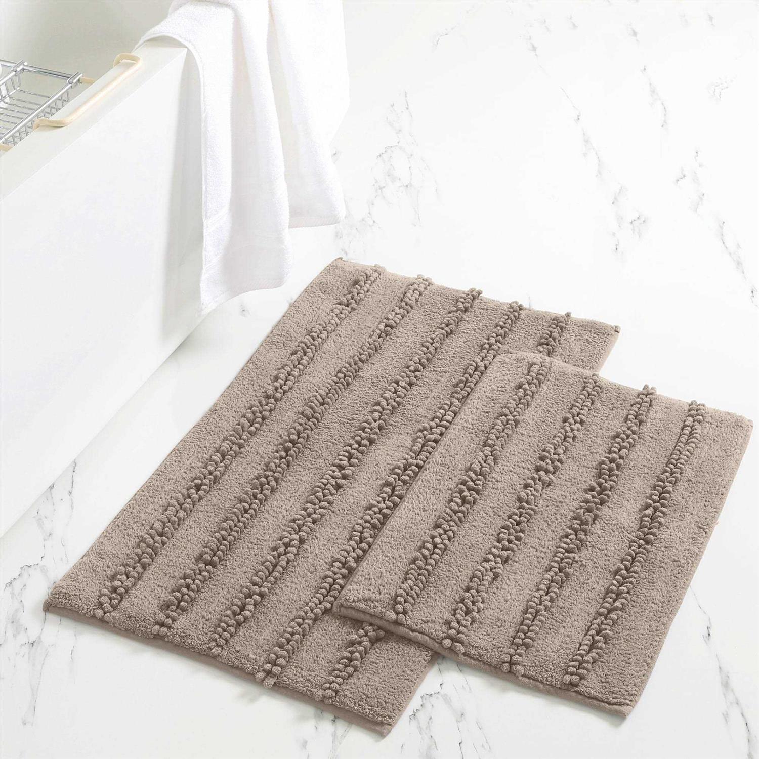 Modern Threads 2-Pack Chenille Bath Mat - Image 4
