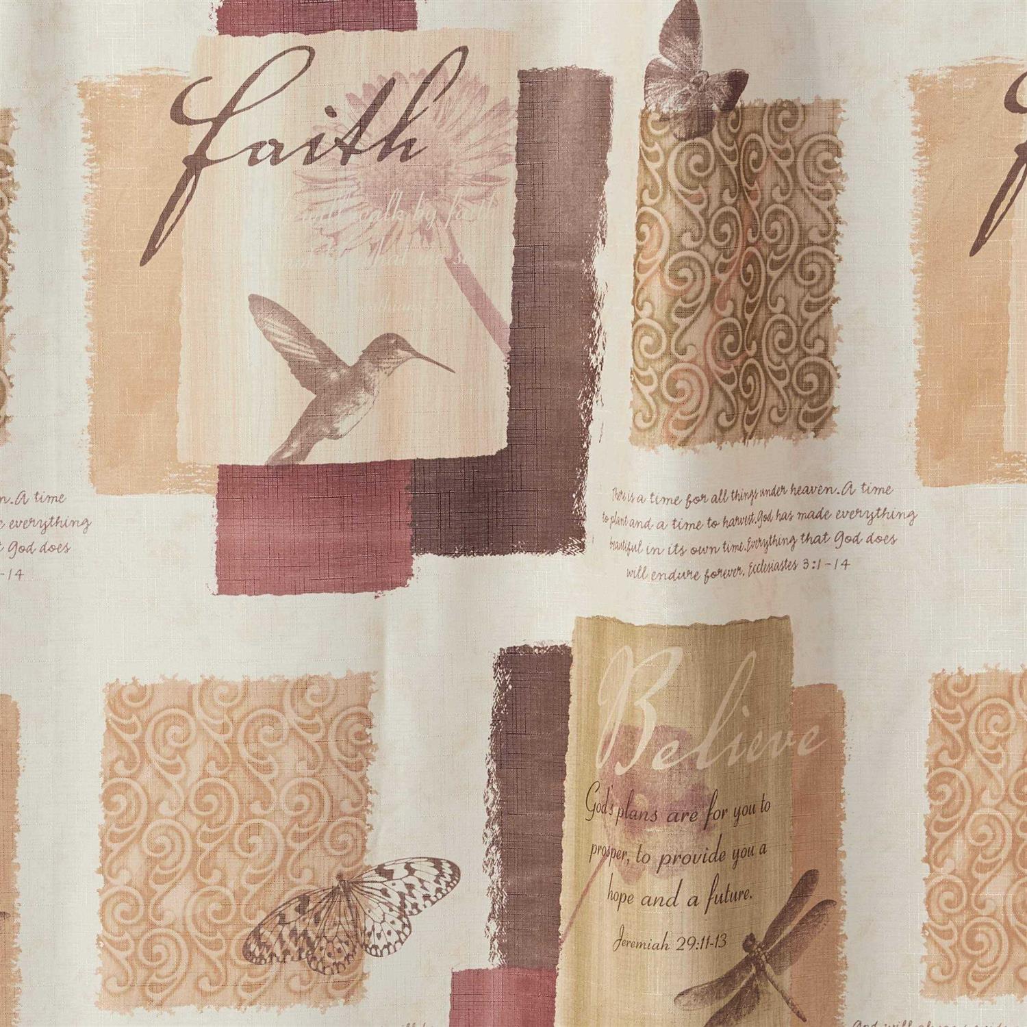 SKL Home Inspire Shower Curtain - Image 3