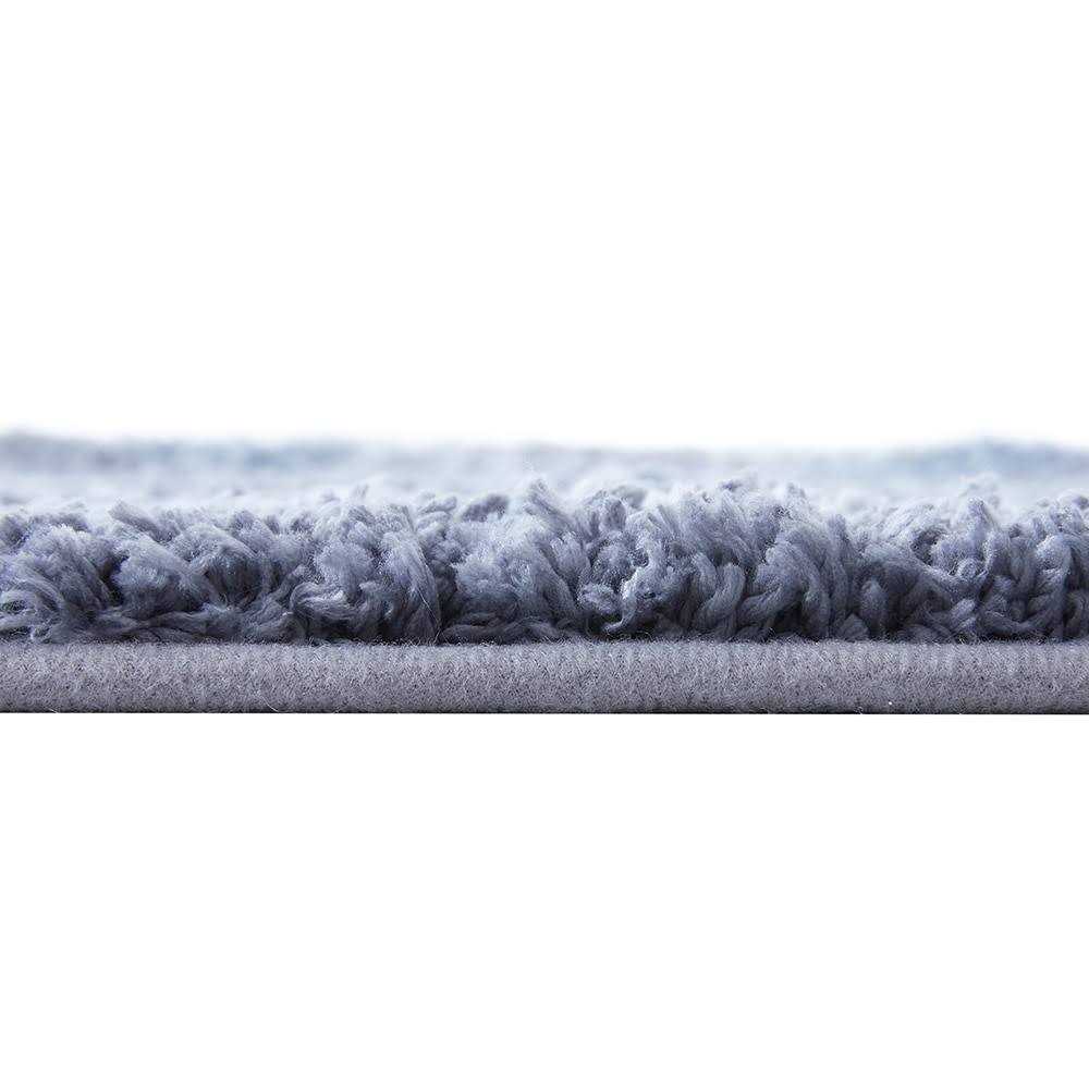 Clara Clark Non Slip Shaggy Bath Rug Set Chevron Design Ultra Soft Bathroom Mat - Image 4