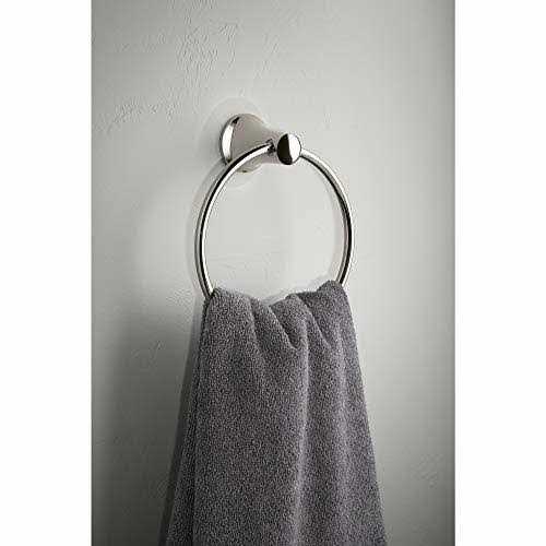 Kohler K-21955 Tempered 6-7/8 Wall Mounted Towel Ring - Image 5