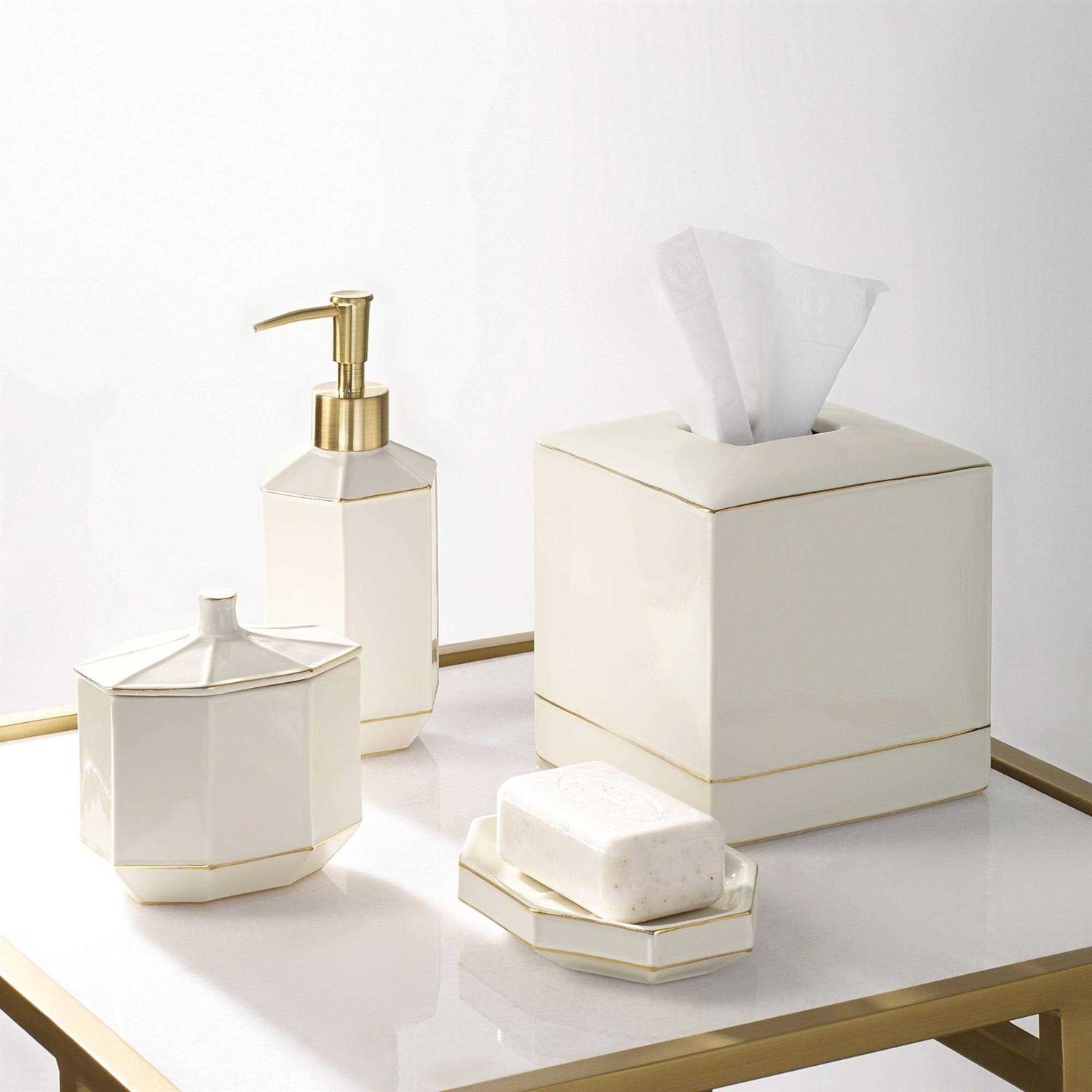 Kassatex Lotion Dispenser St. Honore Bath Accessories - Image 5