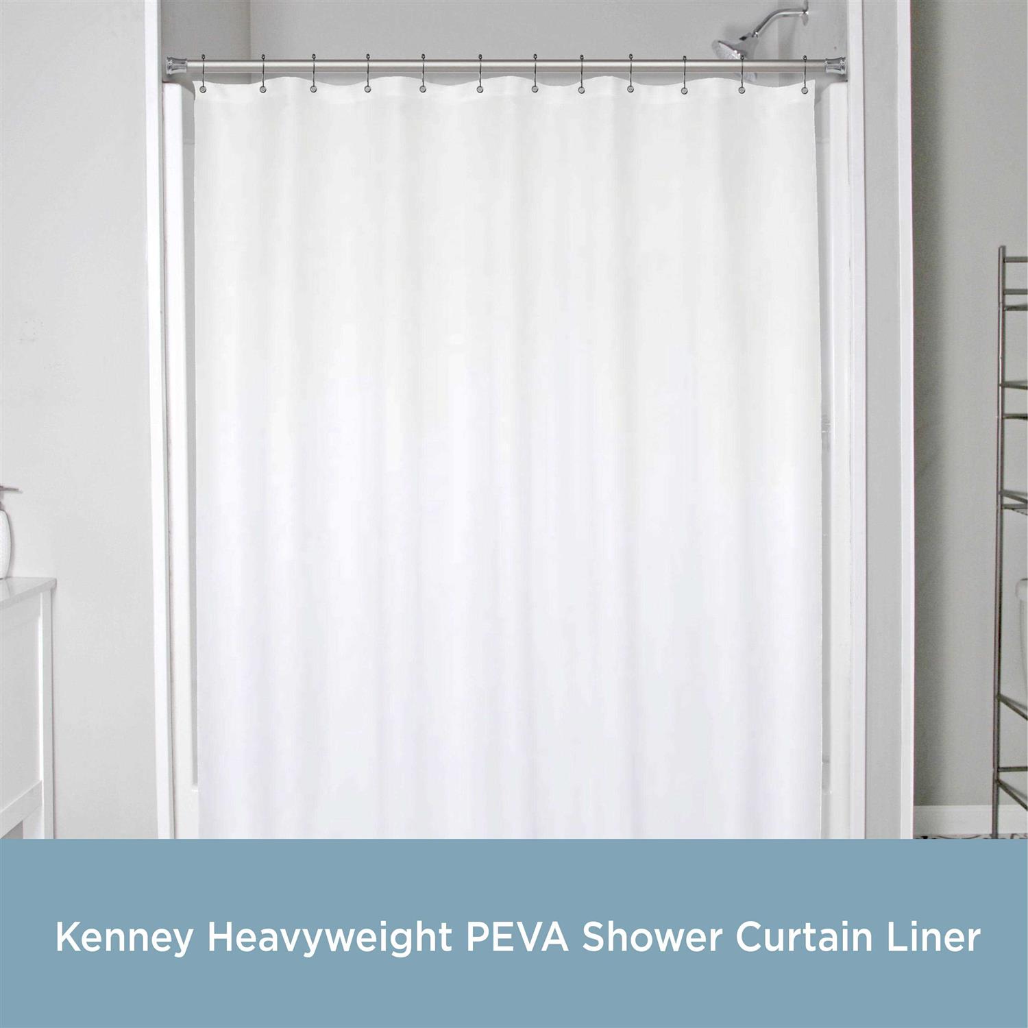 Kenney Heavyweight PEVA Shower Curtain Liner - Image 5