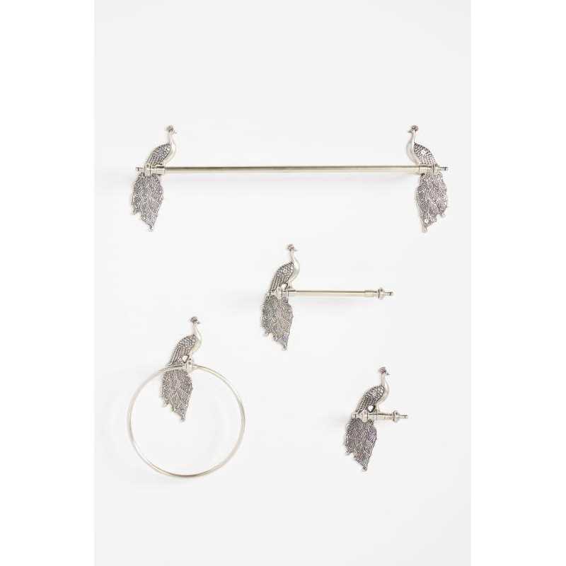 Ida Peacock Towel Hook by Anthropologie - Image 4