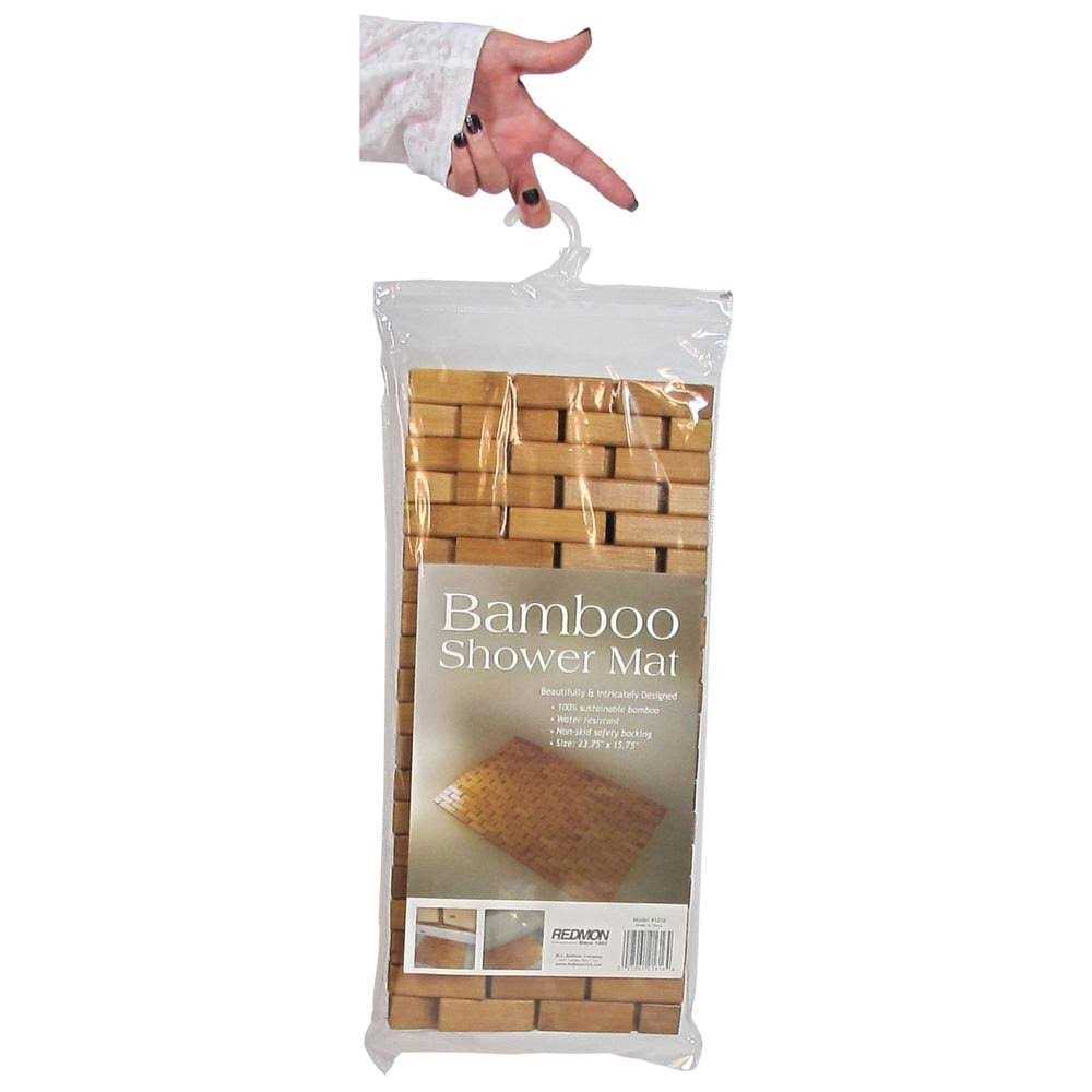 Redmon Bamboo Spa Style Shower Mat - Image 4