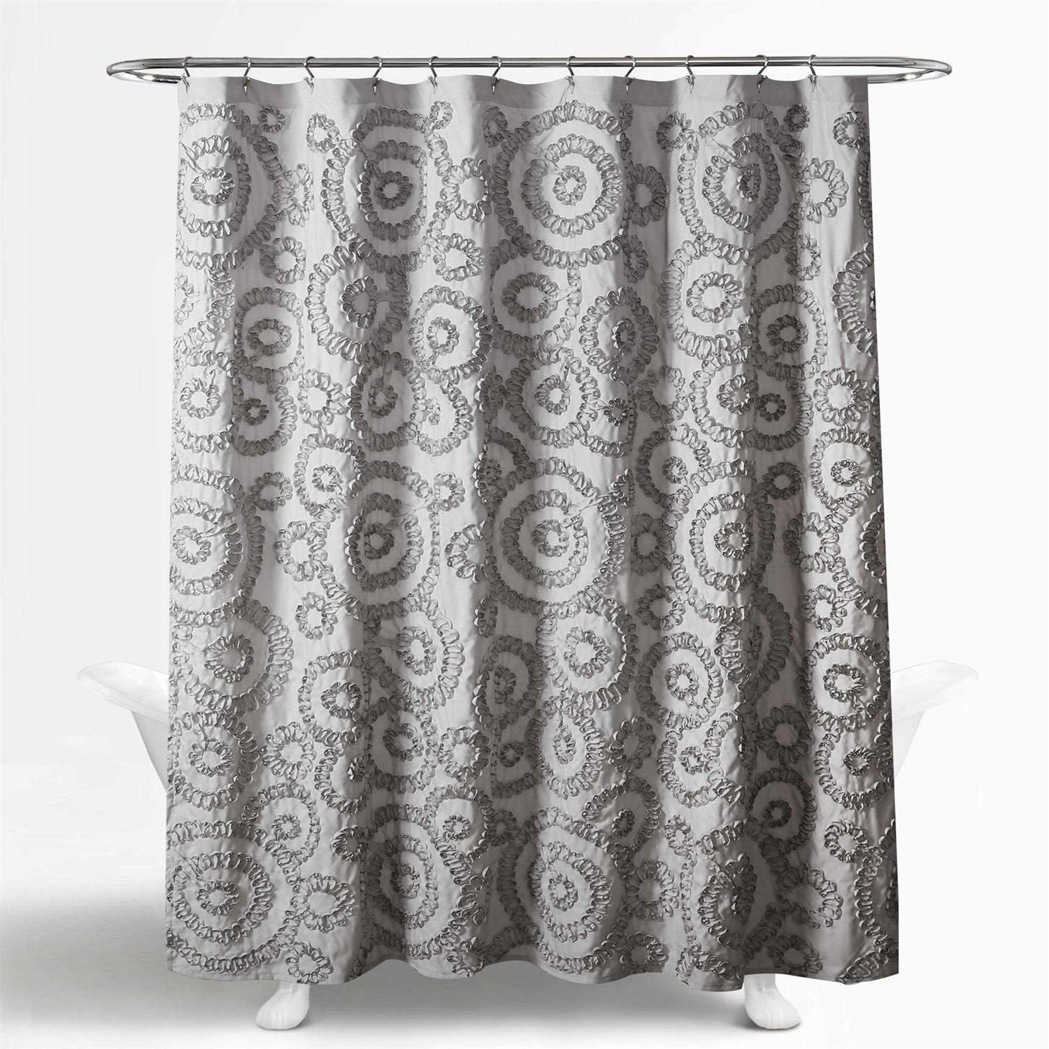 Lush Decor Keila Shower Shower Curtain - Image 5