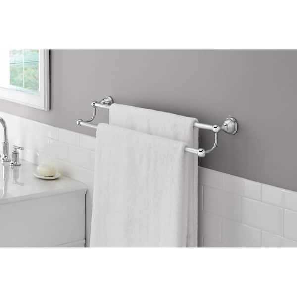 Glacier Bay Mandouri Series 24 in. Double Towel Bar - Image 4