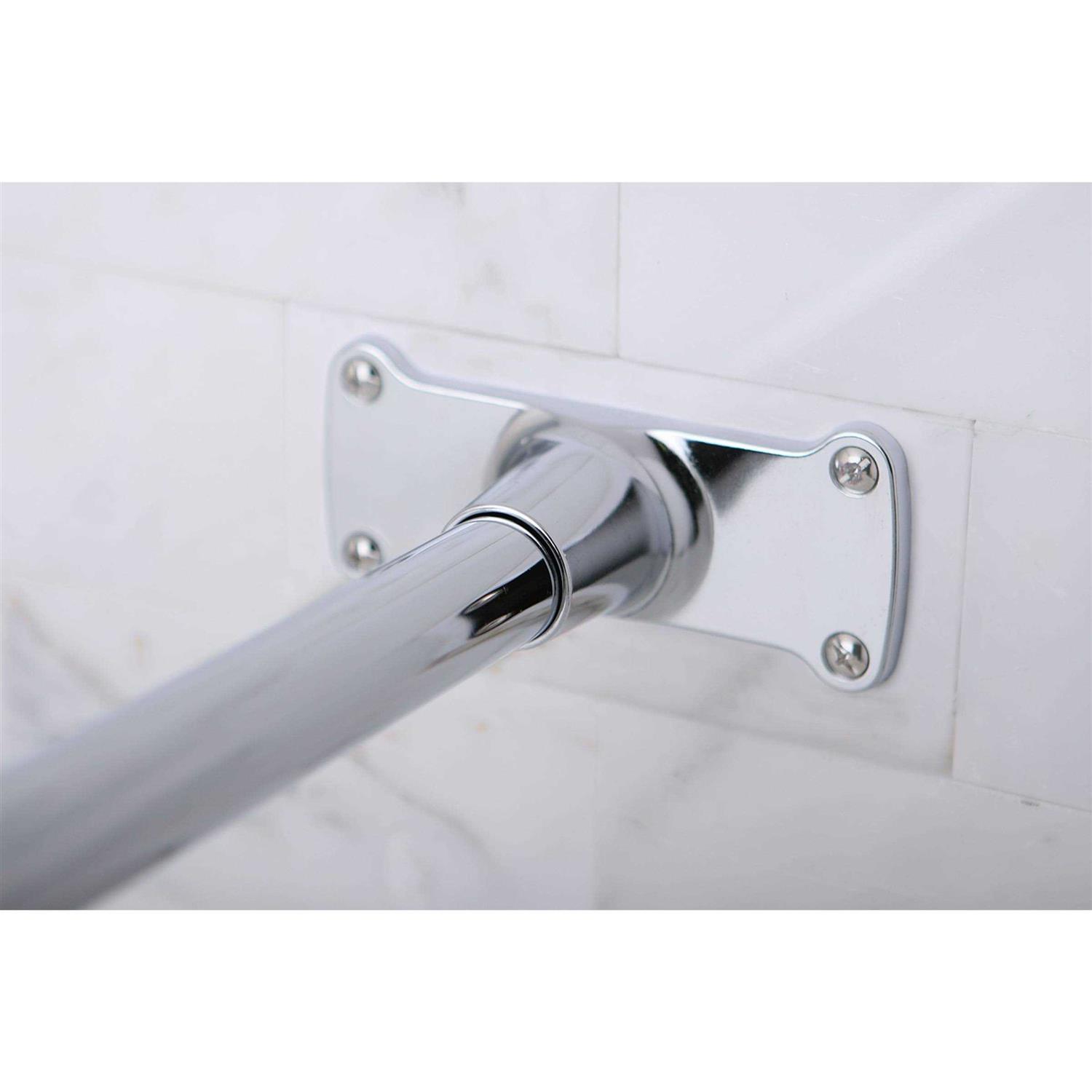 Kingston Brass Corner Shower Rod - Image 5