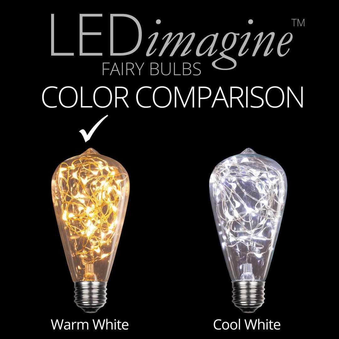 ST64 120V LEDimagine TM Fairy Light Bulb - Image 4
