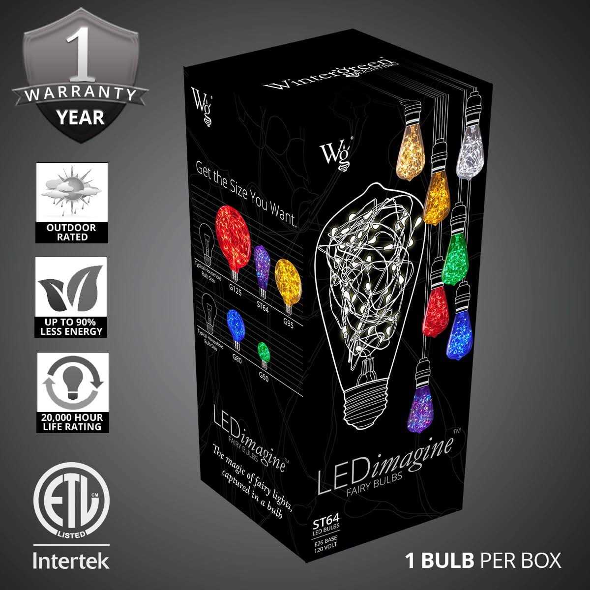 ST64 120V LEDimagine TM Fairy Light Bulb - Image 5