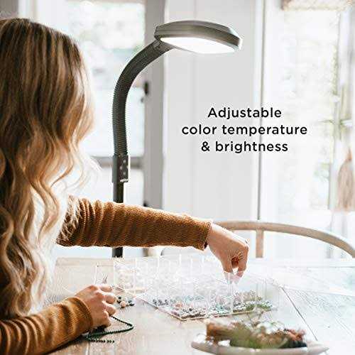 Verilux SmartLight Full Spectrum LED Floor Lamp Graphite - Image 5