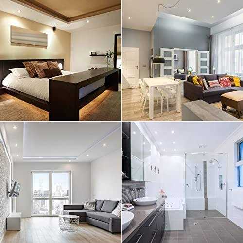 Sunco Lighting 4 Inch LED Can Lights Retrofit Recessed Lighting - Image 3